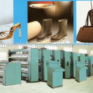 Nonwoven machine leather line