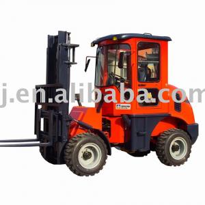 Off road forklift with CE mark