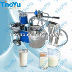 One bucket milking machine