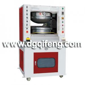 Outer sole pressing machine for footwear