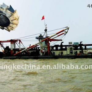 Output 300cbm/hr cutter head dredging machine