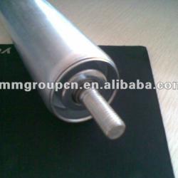 outside thread steel shaft conveyor roller