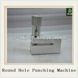 Paper shopping bag punching machine