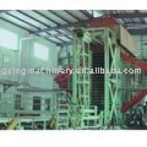 Particle board production line