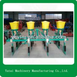 patented 3-row corn seeder