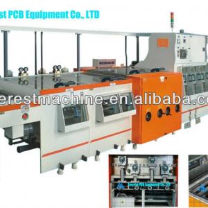 PCB four roller brushing machine