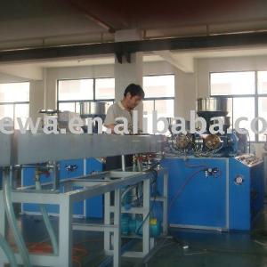 PE plastic pipe making machine