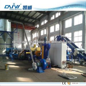 PE PP double stage granulating machine