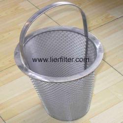 Perforated Sheet Basket Filter