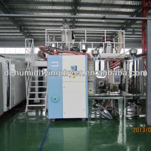 PET plastic dehumidifying dryer for PET film making