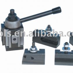 Piston Type Quick change tool posts & tool holders