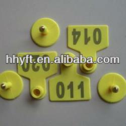 Plastic animal ear tag