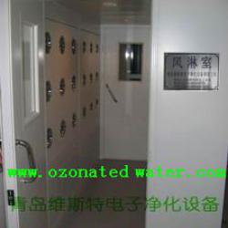 plastic plate manual air shower