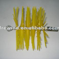 plastic wire chimney brush