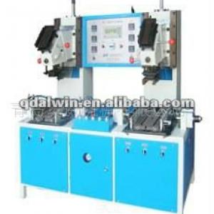 Pneumatic moulding machine for rubber foaming cloth shoes