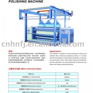 polishing machine for blanket, fur, plush,