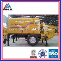 Portable concrete pumping machine/new concrete pump HBTS25-8-37 for hot sale