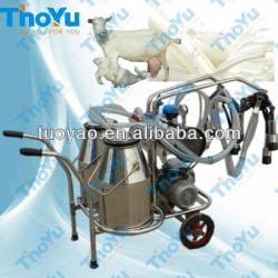 Portable goat milking machine