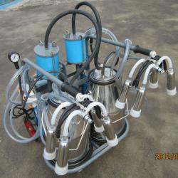 portable piston milking machine