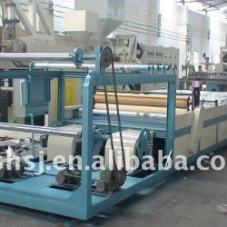 pp corrugated sheet machine