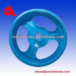 Precision cnc machining steel handwheel for valve