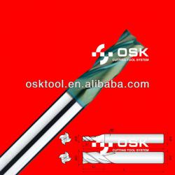 Production and OEM/ODM End mill For HRC48~HRC68