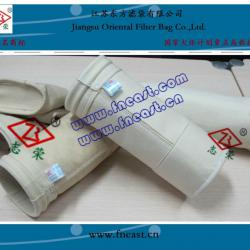 PTFE teflon felt filter bag with membrane