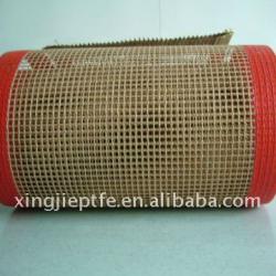 PTFE Teflon Textile Relax Dryer Mesh Belt with edges binding and joints fixed