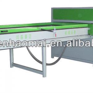 pvc door semi-automic vacuum membrane press machine HSHM2500YM-D