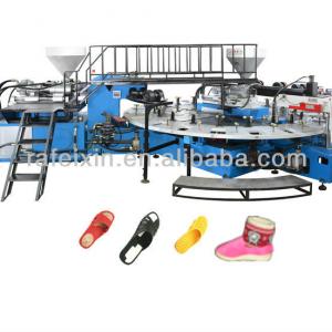 PVC Two Color Slipper Making Machine