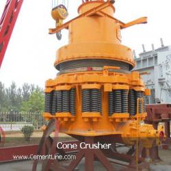 PYZ900 Spring Cone Crusher in Cemet Plant