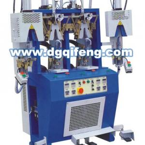 QF-418 Two cold and hot Counter Shoe Sole Moulding Machine price