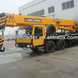 Qingong brand 50 tons Hydraulic truck crane/mobile crane for sale