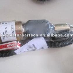 R220-5 FLAMEOUT SOLENOID 3932530 STOP SWITCH FOR EXCAVATOR