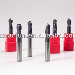 R4mm/Solid Carbide Ball Nose Milling Cutter/Endmilling