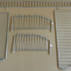 Rack welded wire fence panels,movable shelf fence,shelf fencing equipment