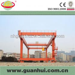 railway double girder gantry crane equipment for plant