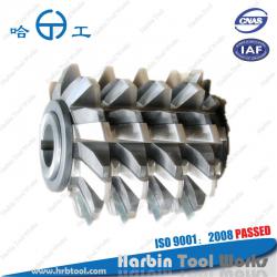 Rake angle0, m10--32, Inserted Spline Hob, gear hobbing tool