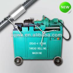 Rebar rib peeling threading machine