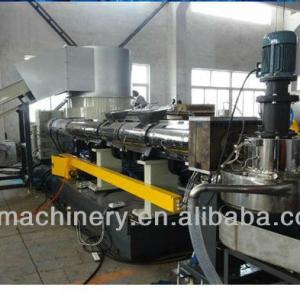 recycle plastic granule making machine