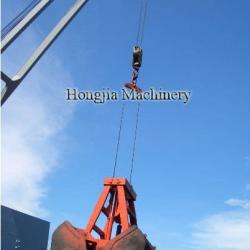Remote Clamshell Grab for Mobile Harbour Crane
