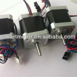 Reprap 3D Printer Nema 17 stepper motor, nema 17 3D Printer stepping motors , crimped with different type connectors