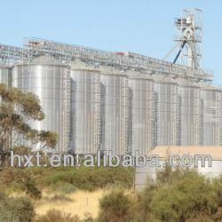 Rice Bran storage steel silos,700 ton tank and bins on farm, grain silo