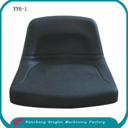 Riding Lawn Mower Garden Trator Seat with Low Back, PVC, Seat Manufacturer in China