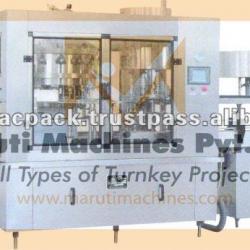 rinsing filling capping machine for water, juice, beverages