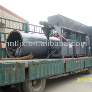 Rotary sugar dryer