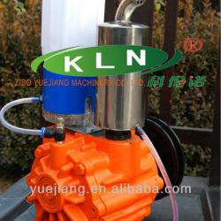 rotary vane vacuum pump for milking machine