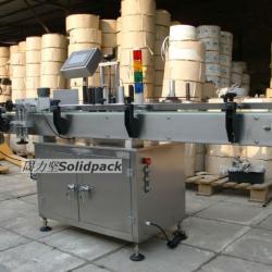 Round bottle labeling machine