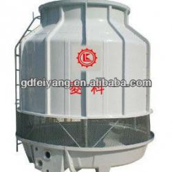 Round counter flow cooling tower