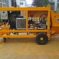 RPB7 Wet Mix Shotcrete Machine with diesel motor